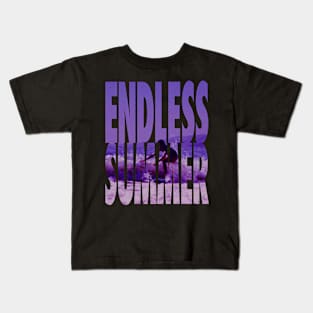 Endless Summer Surfing Kids T-Shirt